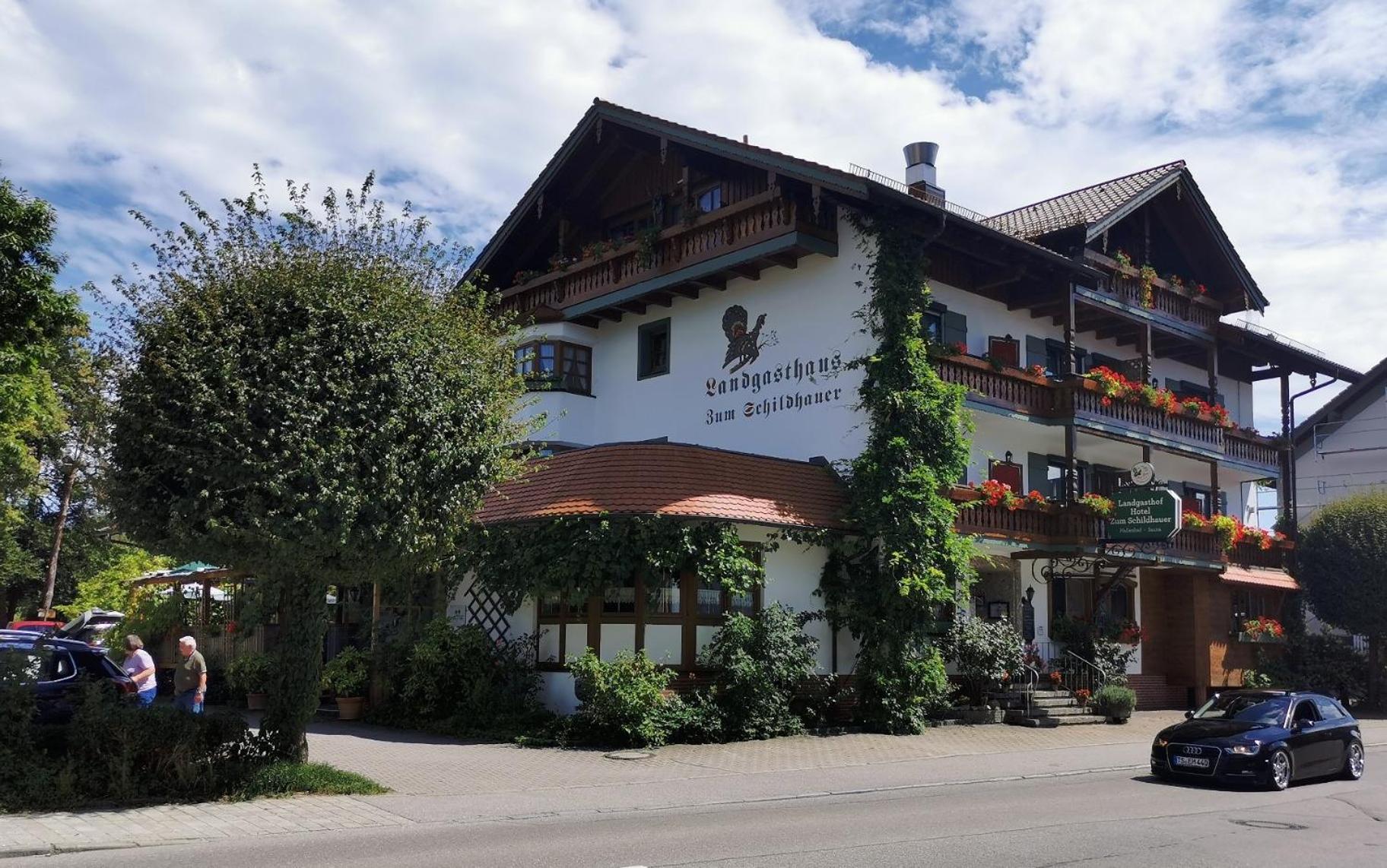 Hotel Landgasthof Zum Schildhauer Halfing Ngoại thất bức ảnh
